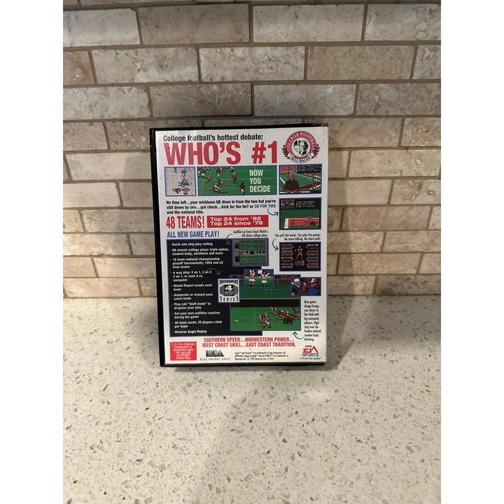 Bill‎ Walsh College Football for Sega
